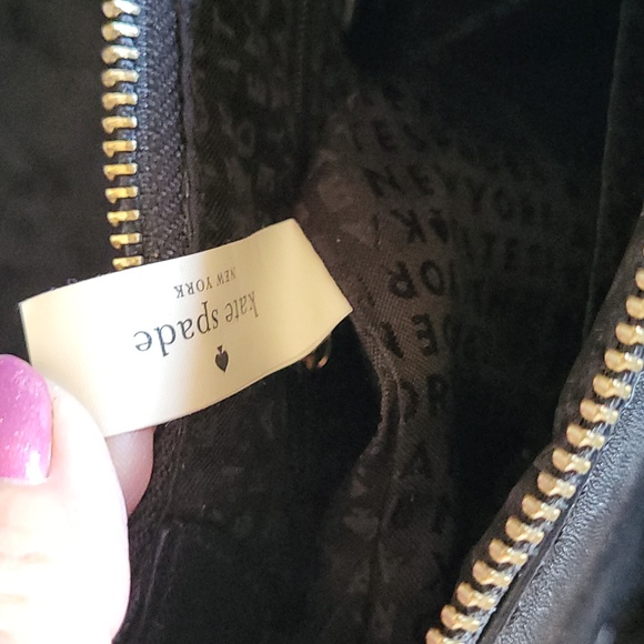 ♠️ Kate Spade ♠️ Medium Black Crossbody  Purse EUC - Picture 10 of 10